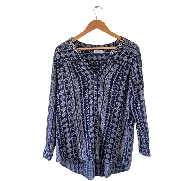 Velvet by Graham Spencer Women's Cheesecloth Blouse, UK Size 14 - Picture 3 of 14